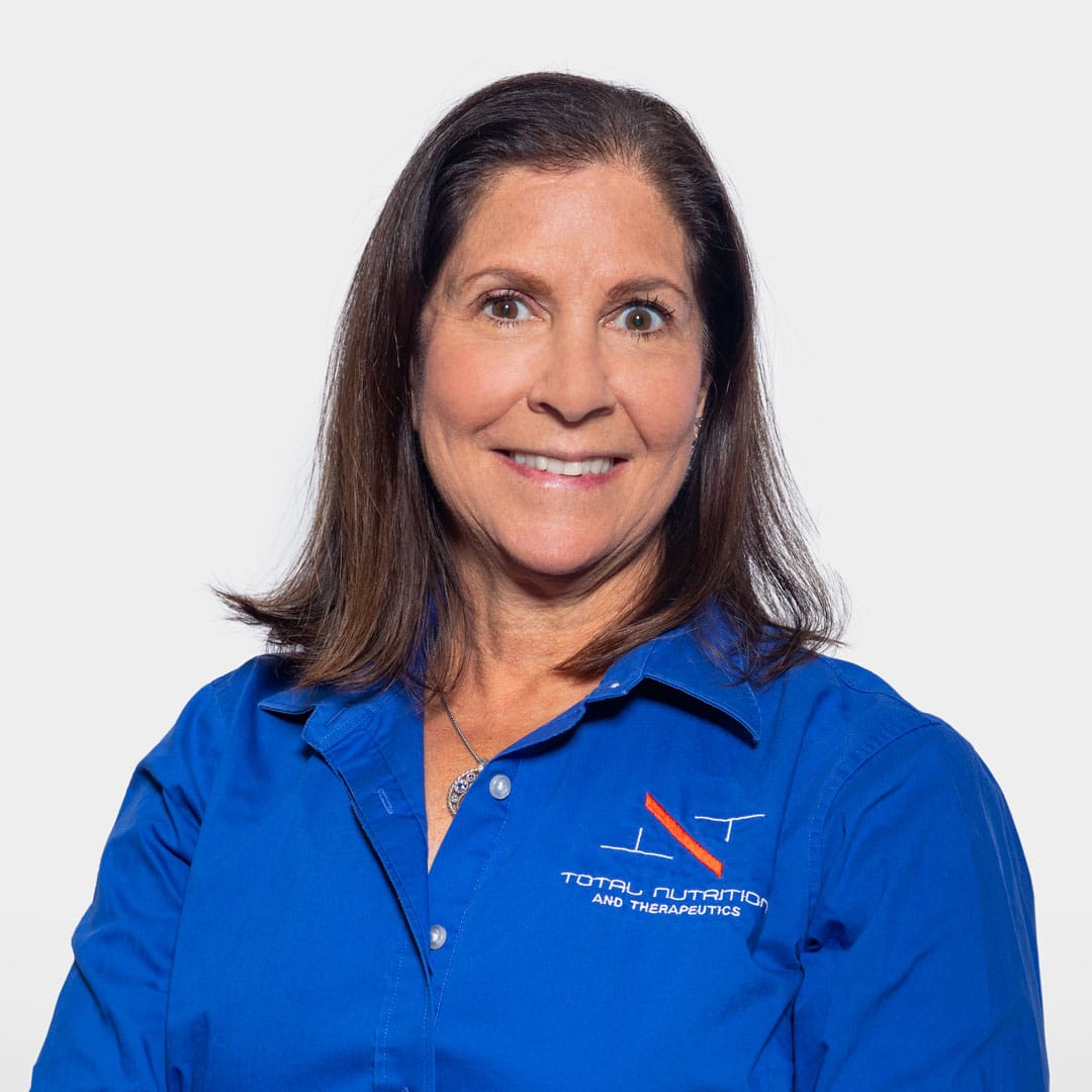 a person wearing a blue shirt