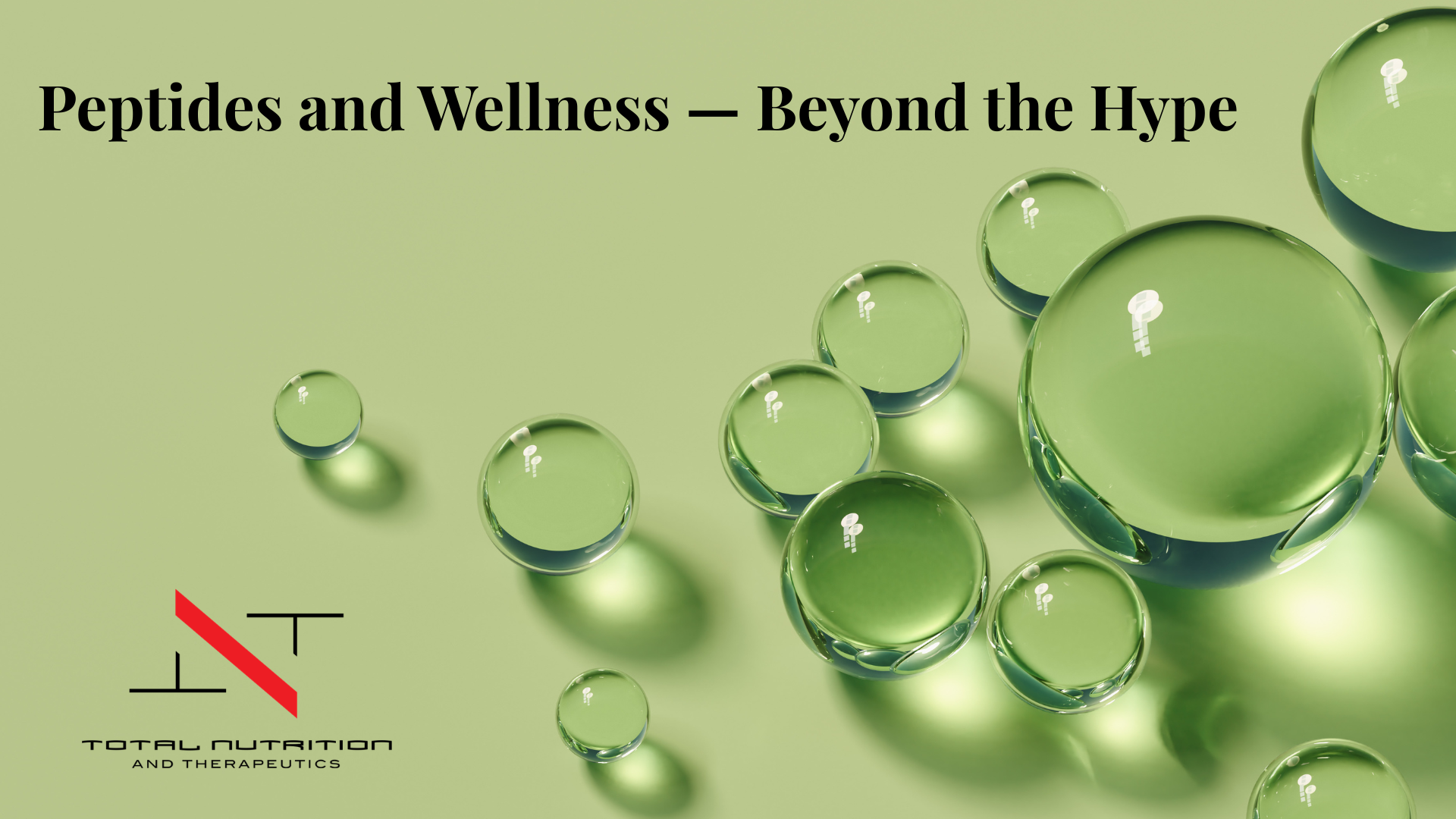 What Are Peptides — and Why Is Everyone Talking About Them in Healthy Aging?